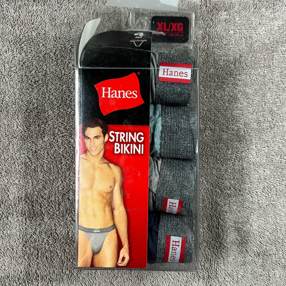 Hanes men’s string bikinis